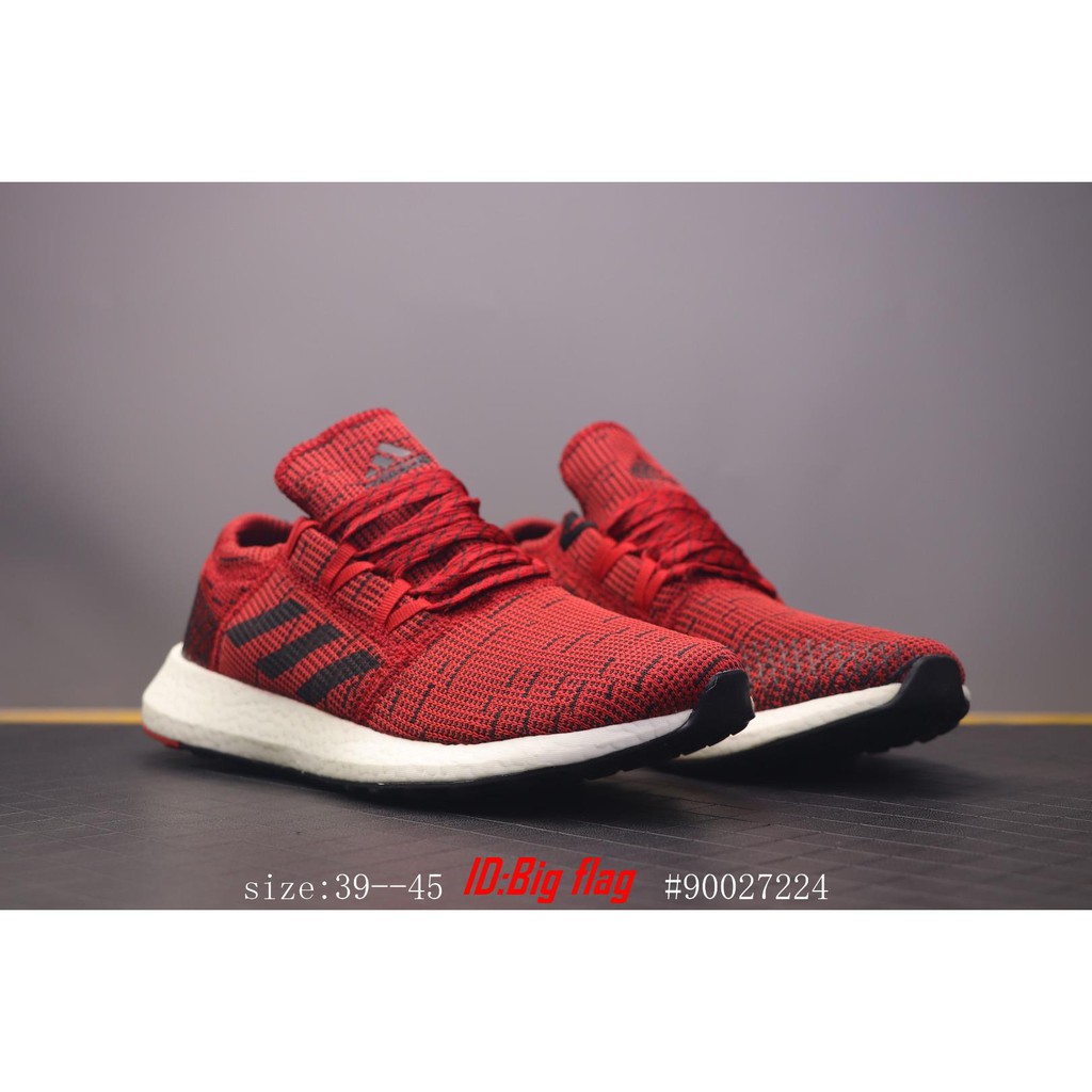 [Discount]Giày Thể Thao AD Pure Boost Clima Màu Đỏ Cá Tính