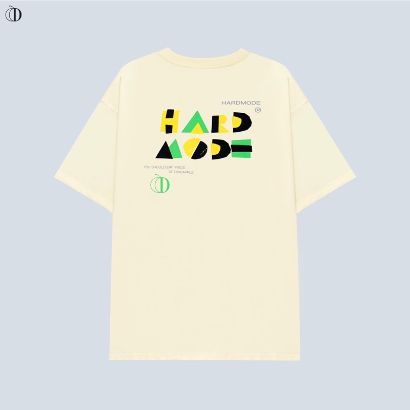 Áo thun nam nữ, Unisex tay lỡ local brand hardmode PINEPPLE tee