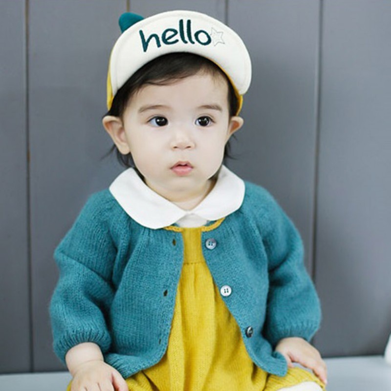 Mũ cotton thiết kế xinh xắn dành cho bé