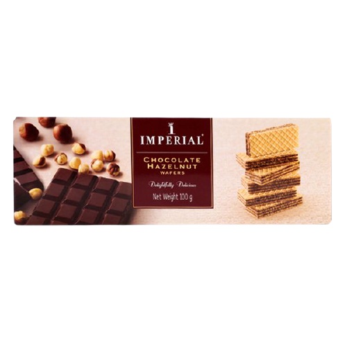 Bánh xốp kem Imperial Tropical Fruit Wafers Thái Lan hộp 100g