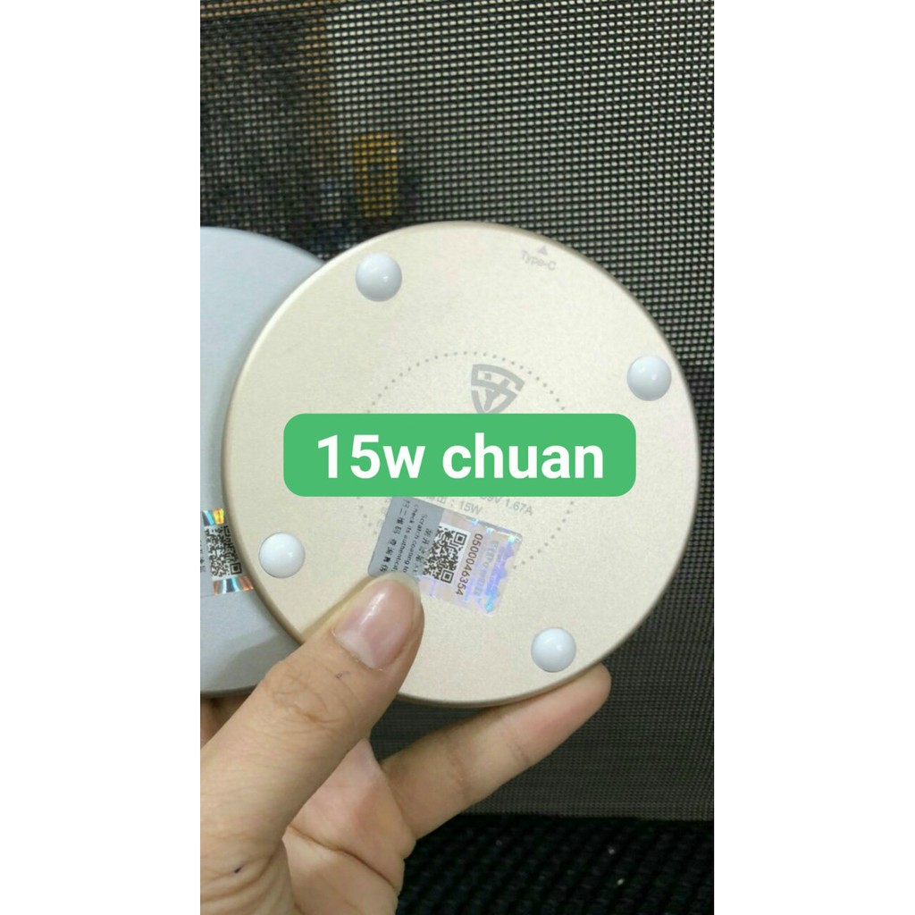 Pin - Kiêm Sạc Không Dây Chính Hãng QI-10000mAh SẠC CHO IPHONE