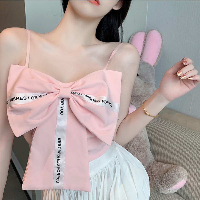 Áo ống DUNEA phối nơ xinh xắn dành cho nữ