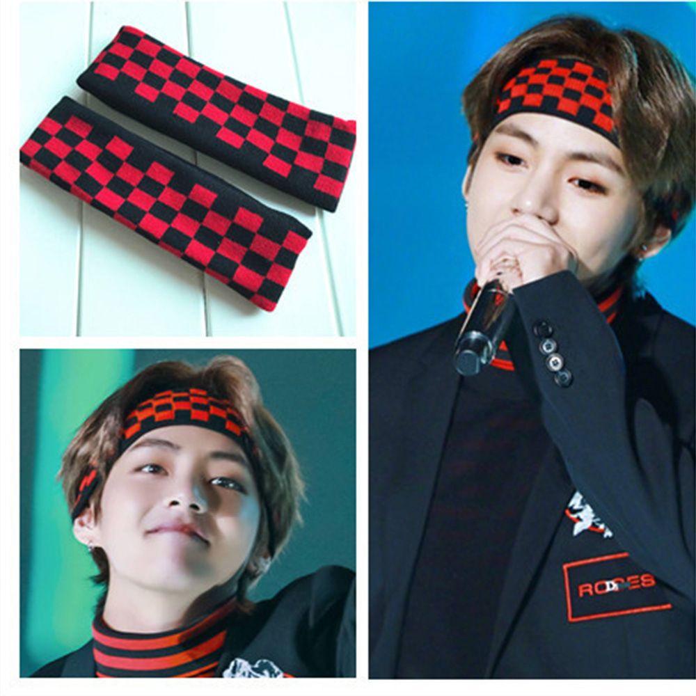 Băng Đô Thể Thao Co Giãn Họa Tiết Kẻ Sọc In Chữ RALPH Dành Cho Nam Nữ