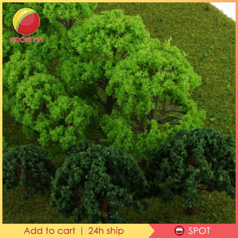 20 Cây Mô Hình Trang Trí Tiểu Cảnh Tỉ Lệ 1/100