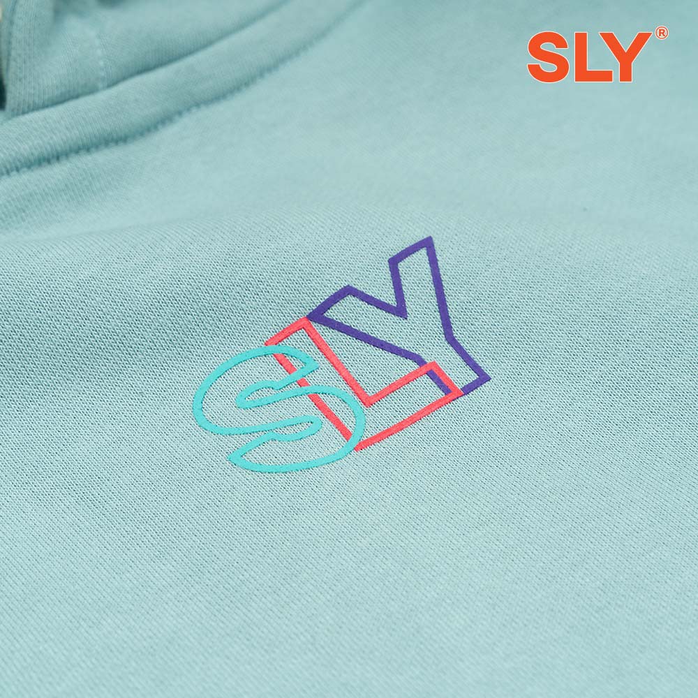 ÁO HOODIE NỈ BÔNG SLY JUNAR XANH DA TRỜI | BigBuy360 - bigbuy360.vn