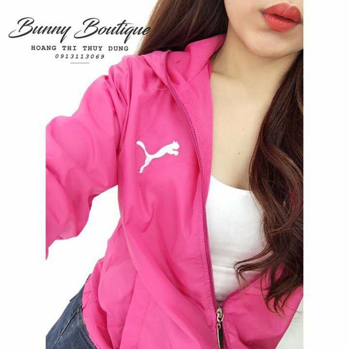 Áo Khoác Dù Nữ Có Nón