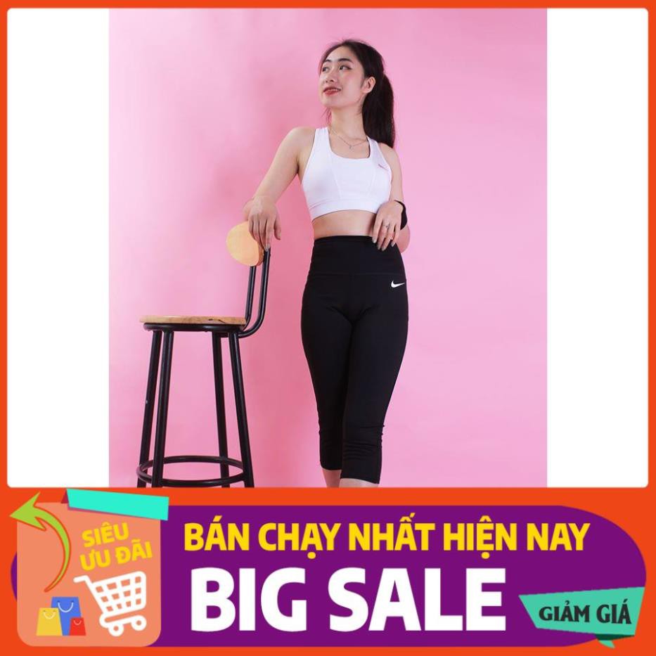 Quần Áo Tập Yoga Quần Tập Lửng Cạp Cao Cho Nữ Đẹp Big Size,Vnxk 💖Free Ship💖 Chất Vải Thoáng Mát Thấm Hút Mồ Hôi Tốt