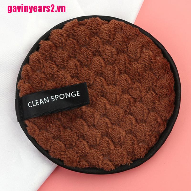 [GAV2]Microfiber cloth pads dirt remover towel facial face cleansing makeup cloth