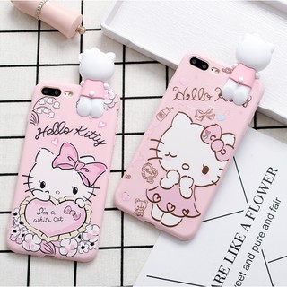 Ốp Lưng Thú Leo Hello Kitty b14m Dễ Thương Cho IPhone