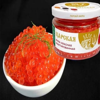 Trứng cá hồi đỏ nhập khẩu Nga 220g