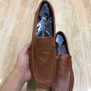 Giày lười da nam