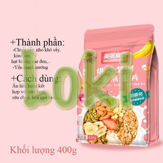 [Mã 156FMCGSALE hoàn 8% đơn 500K] [HÀ NỘI - GIÁ TỐT] Ngũ Cốc Dinh Dưỡng Ăn Kiêng Hỗ Trợ Giảm Cân Mix Trái Cây | BigBuy360 - bigbuy360.vn
