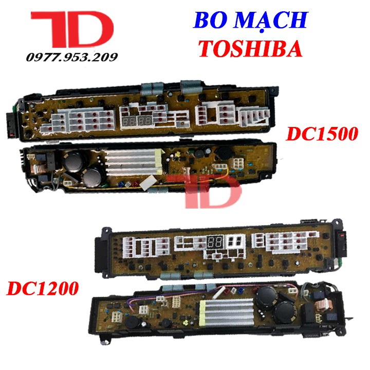 Bo mạch máy giặt TOSHIBA DC1200 DC1500