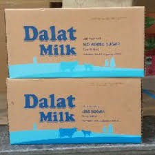 Thùng 48 Bịch Sữa Tươi Tiệt Trùng Ít đường/ có đường/ không đường Dalat milk 220ml