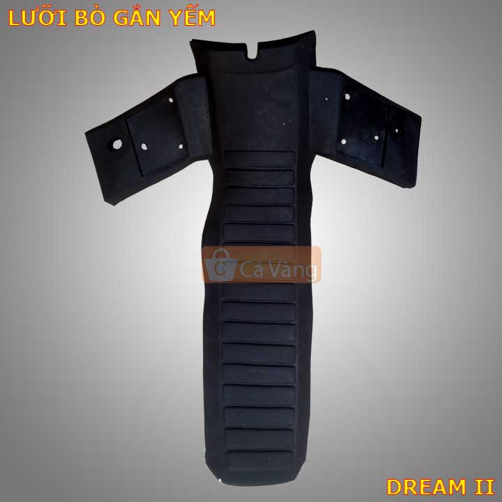 Lưỡi bò gắn Yếm trắng xe máy Dream II chất lượng như Zin chính hãng