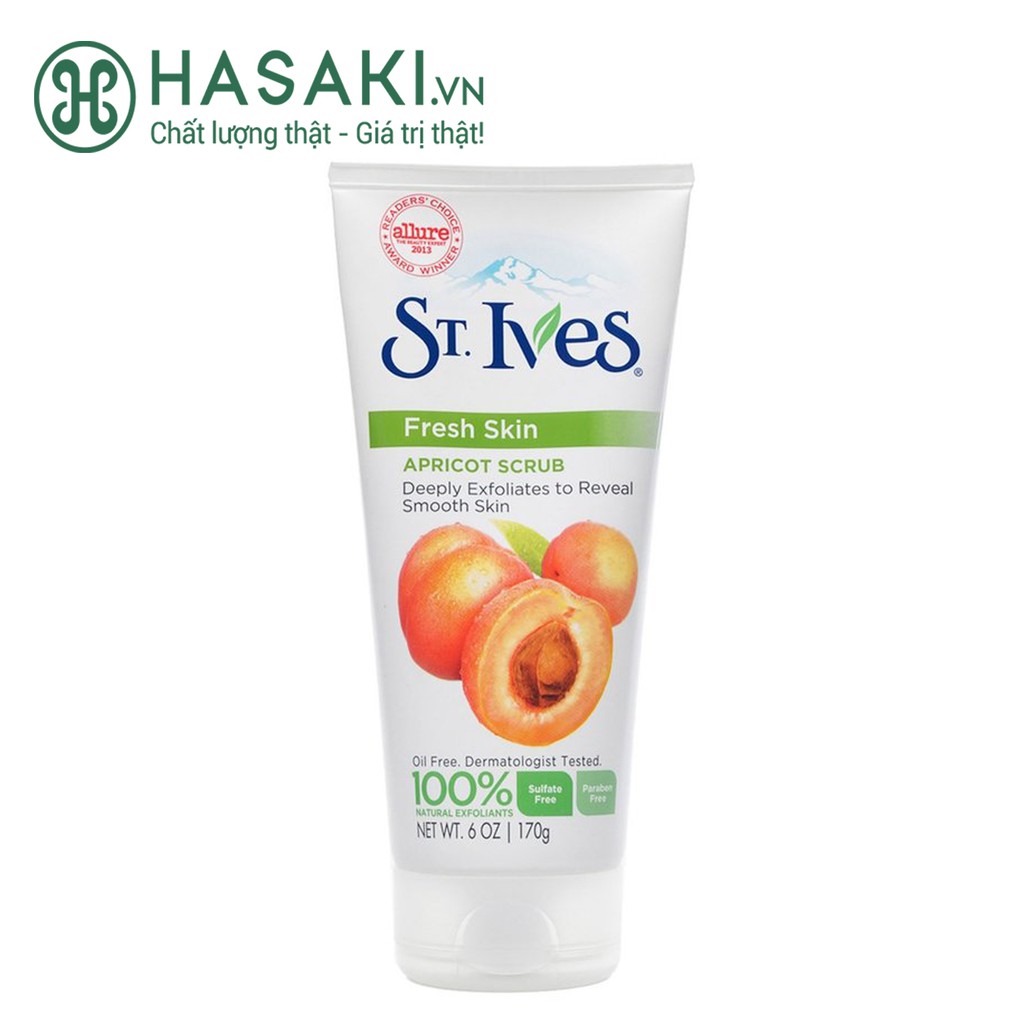 Sữa Rửa Mặt Tẩy Tế Bào Chết Chiết Xuất Trái Mơ STIVES 170g