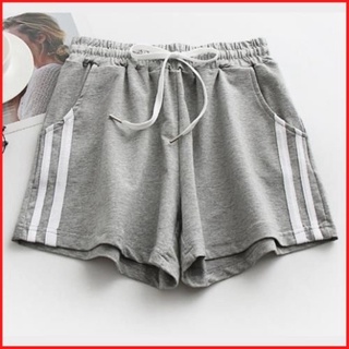 Quần short 2 sọc thun nữ⚡ giá rẻ⚡ quần đùi nữ thun co dãn,thấm hút mồ hôi tốt adam_fashion