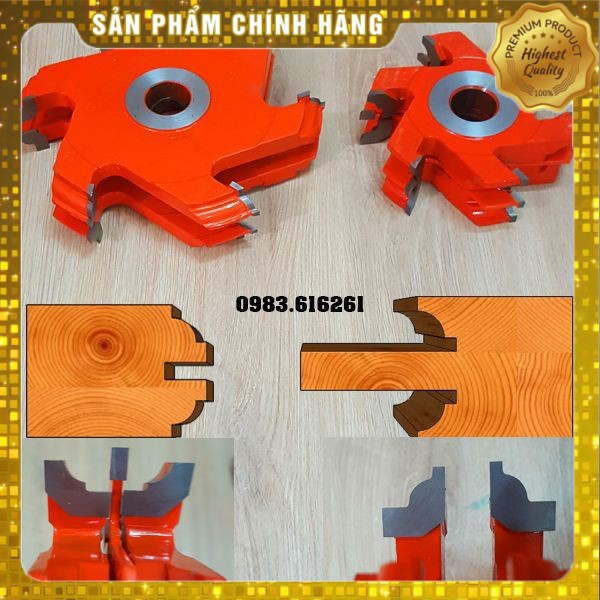 BỘ 5 DAO TUPY ĐÁNH ĐỐ CỬA CHÍNH