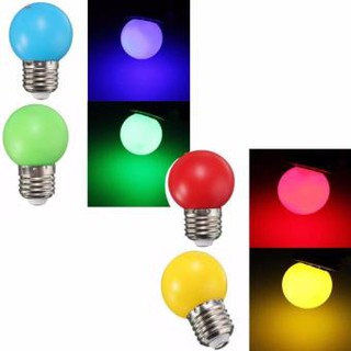 Bóng đèn Led chanh búp 2W ( trắng, vàng , cam, đỏ, xanh lá, xanh dương, màu hồng )