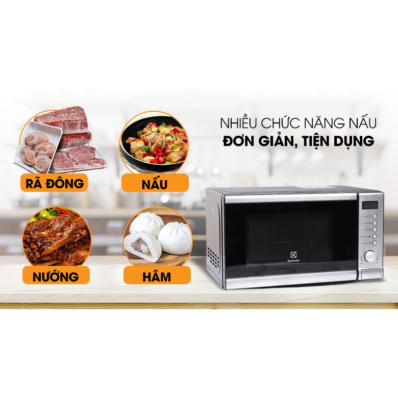 Lò vi sóng Electrolux EMS2027GX 20 lít (Miễn phí giao tại HCM-ngoài tỉnh liên hệ shop)