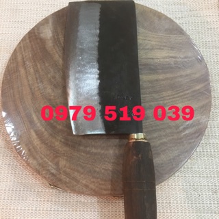 Combo dao chặt nhíp & thớt gỗ nghiến