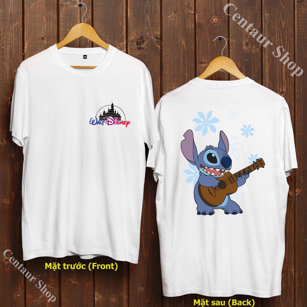 Áo Lilo and Stitch 2 mặt nam đẹp ngắn tay cực chất cute dễ thương H37LAS024