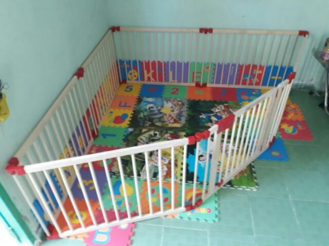 Quây Cũi 5D Playpen 6 cánh giảm giá