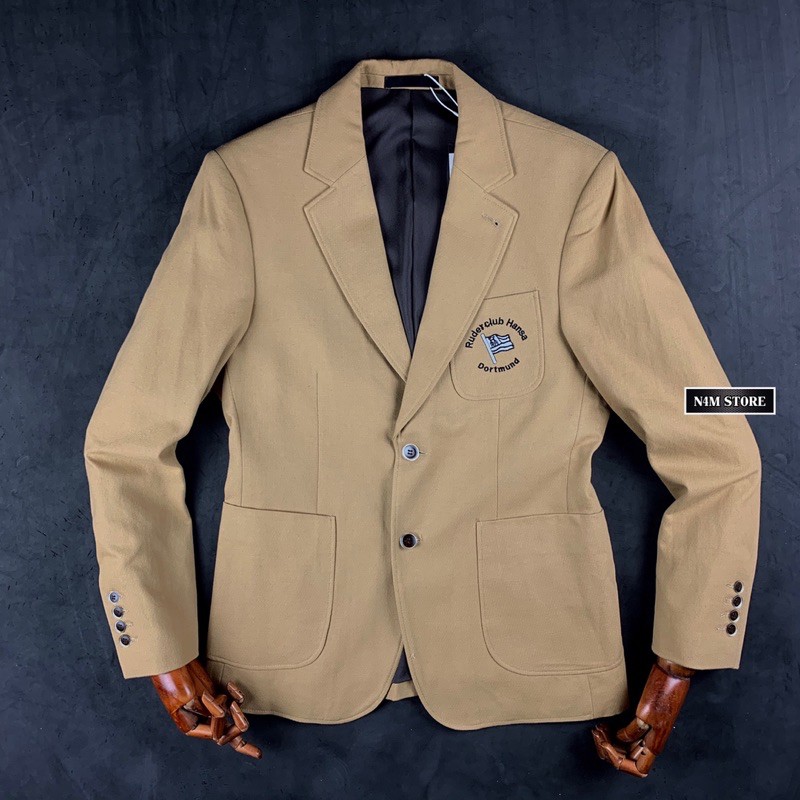 Áo khoác blazer ,demi kaki nam, dáng vừa 2 lớp , vest thu đông từ n4mstore
