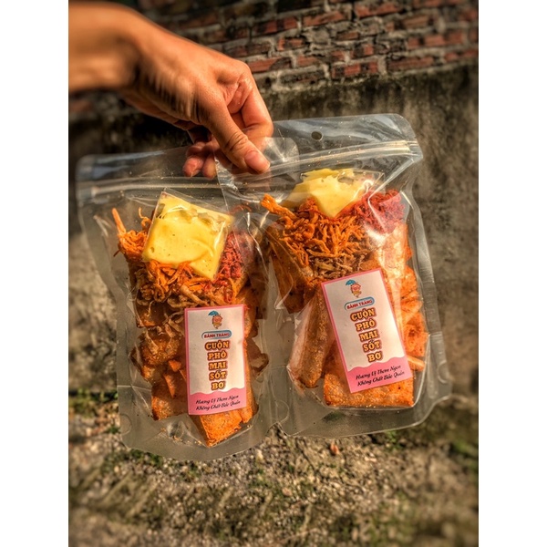 Bánh Tráng Cuộn Phô Mai Sốt Bơ