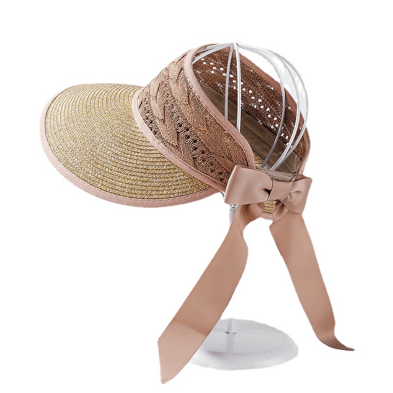 Mũ cói hở nóc,hở đầu vành rộng đội đi biển đủ màu chuyên buôn