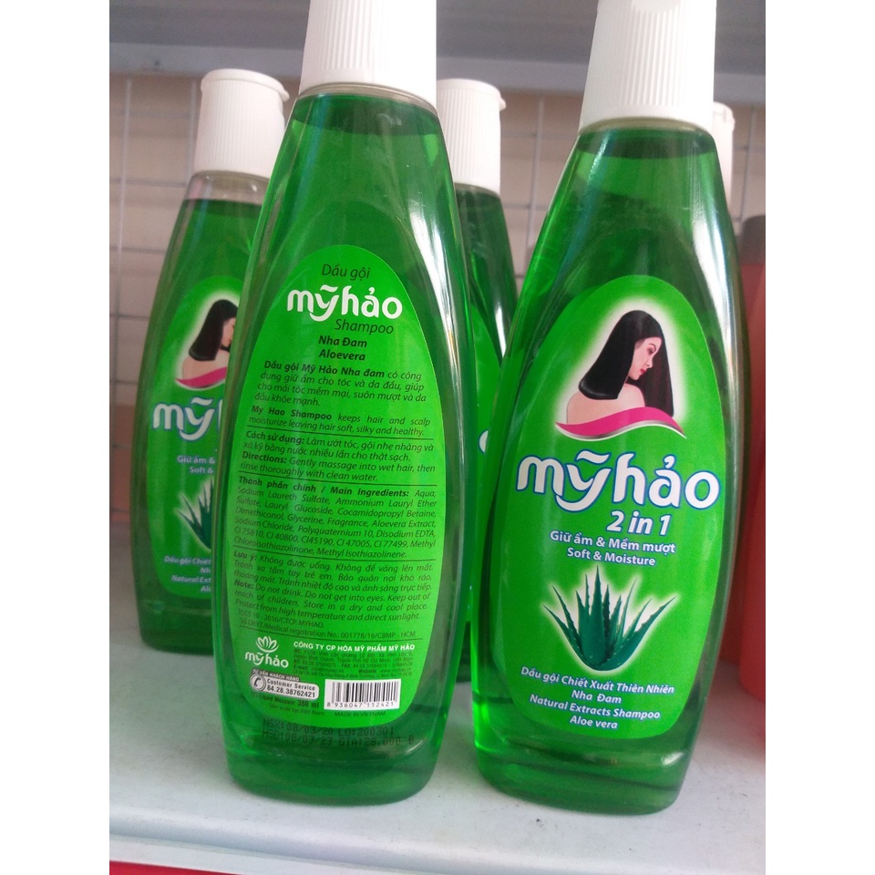 Dầu Gội Mỹ Hảo Nha Đam 380ml