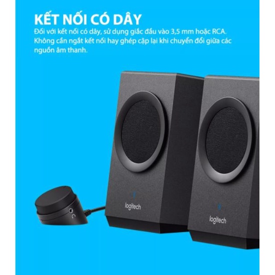 Loa vi tính cao cấp LOGITECH Z337  không dây, Bluetooth; LOGITECH Z213