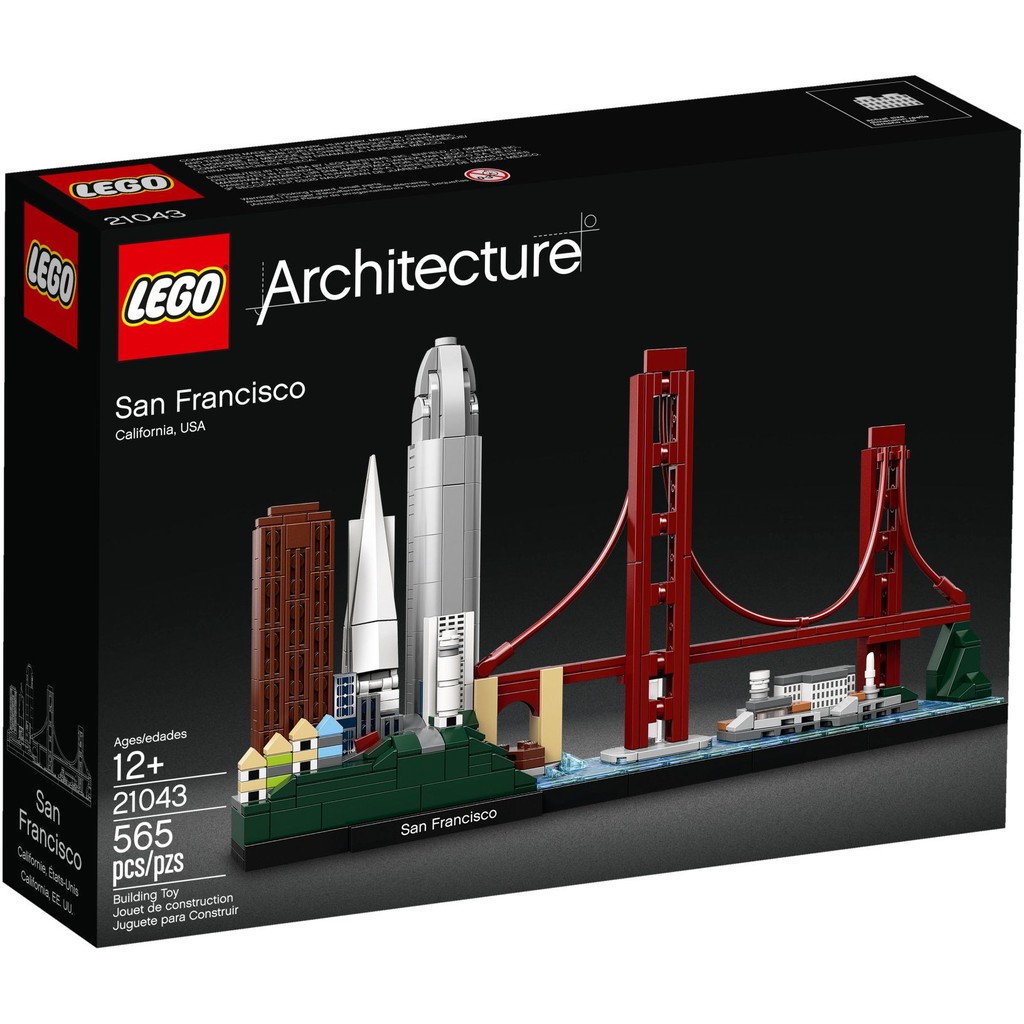 21043 LEGO Architecture San Francisco - Kiến trúc thành phố