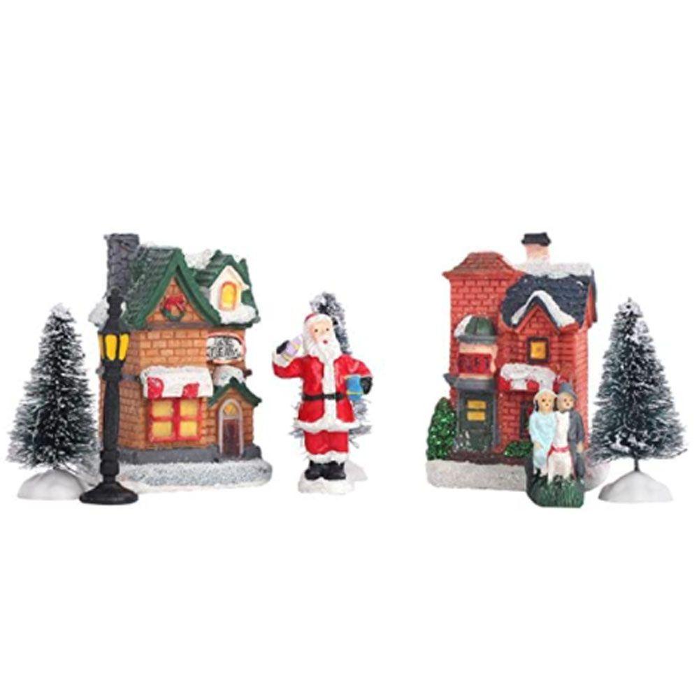LANSEL Mô Hình Cây Thông Giáng Sinh Mini Bằng Nhựa Resin Trang Trí Nhà Cửa