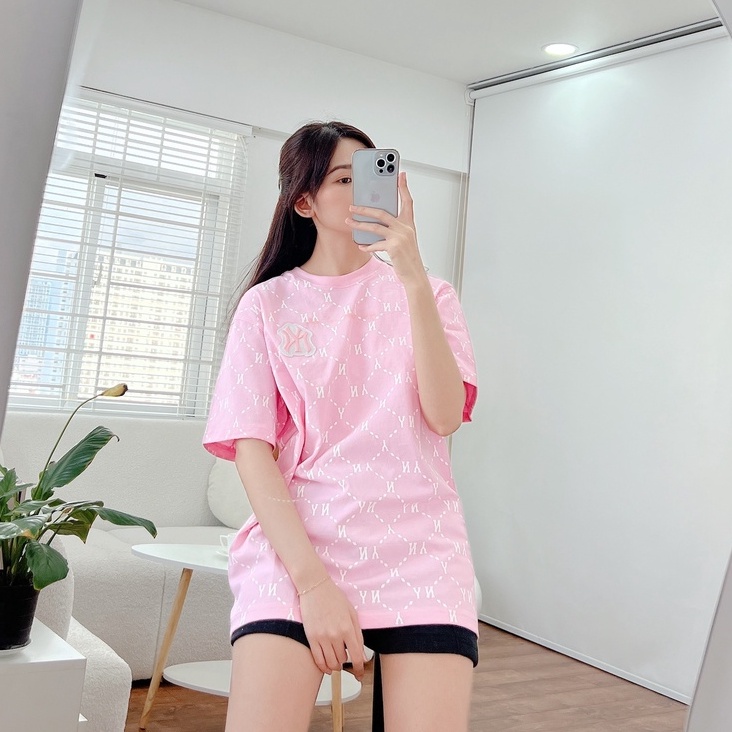 Áo Thun MLB NY Monogram Diamond Tee VNXK - ÁO PHÔNG HÀNG XUẤT DƯ NY015