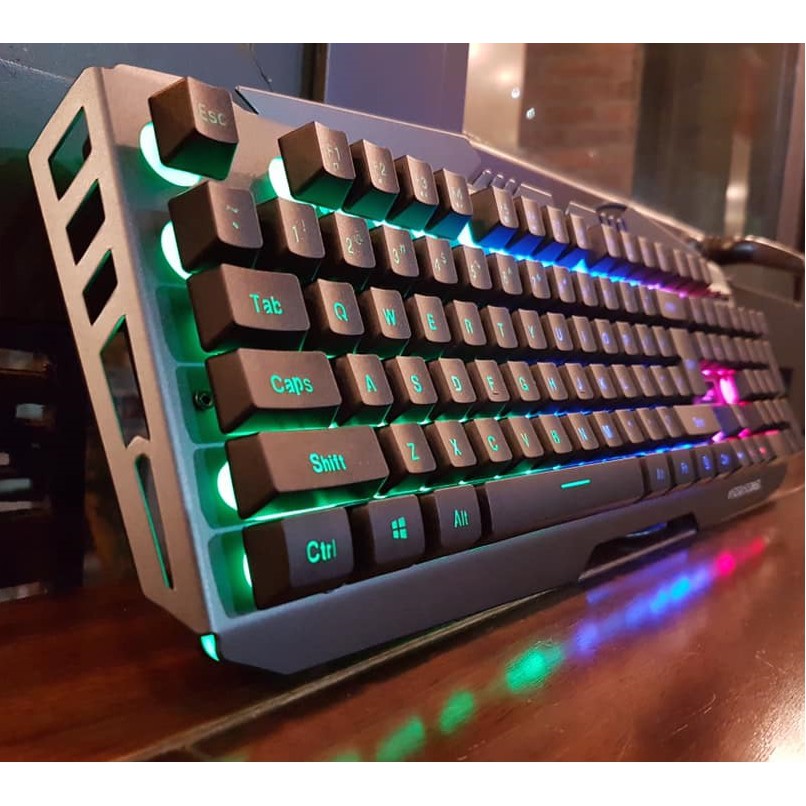 Bàn phím gaming Assassins Hacker AK8000 LED RGB