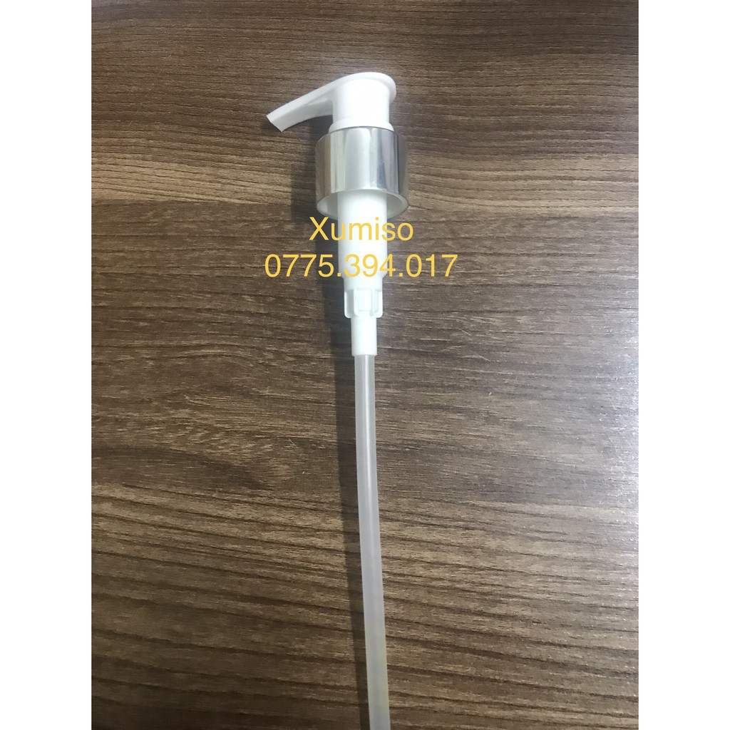 Nắp pum chai 250mL si Bạc/Vàng