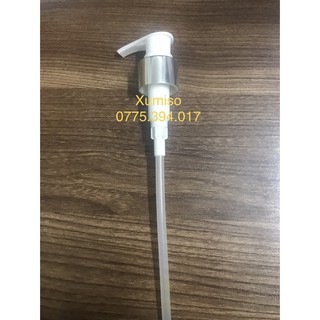 Nắp pum chai 250mL si Bạc/Vàng