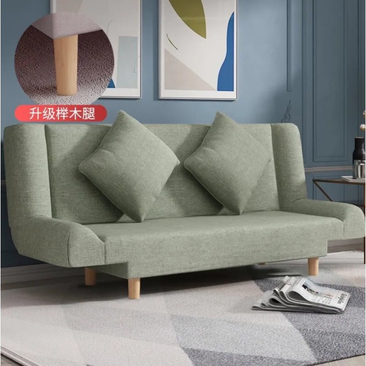 Sofa lười có thể gấp gọn, ghế salon phòng khách ban công phòng ngủ sofa nhỏ, sofa giường đôi đơn