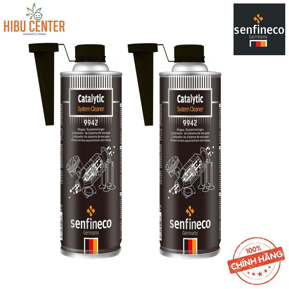 [100% Germany] Chai Vệ Sinh Hệ Thống Khí Thải Senfineco 9942 – 300ML Catalytic System Cleaner Làm Sạch Hệ Thống Xúc Tác