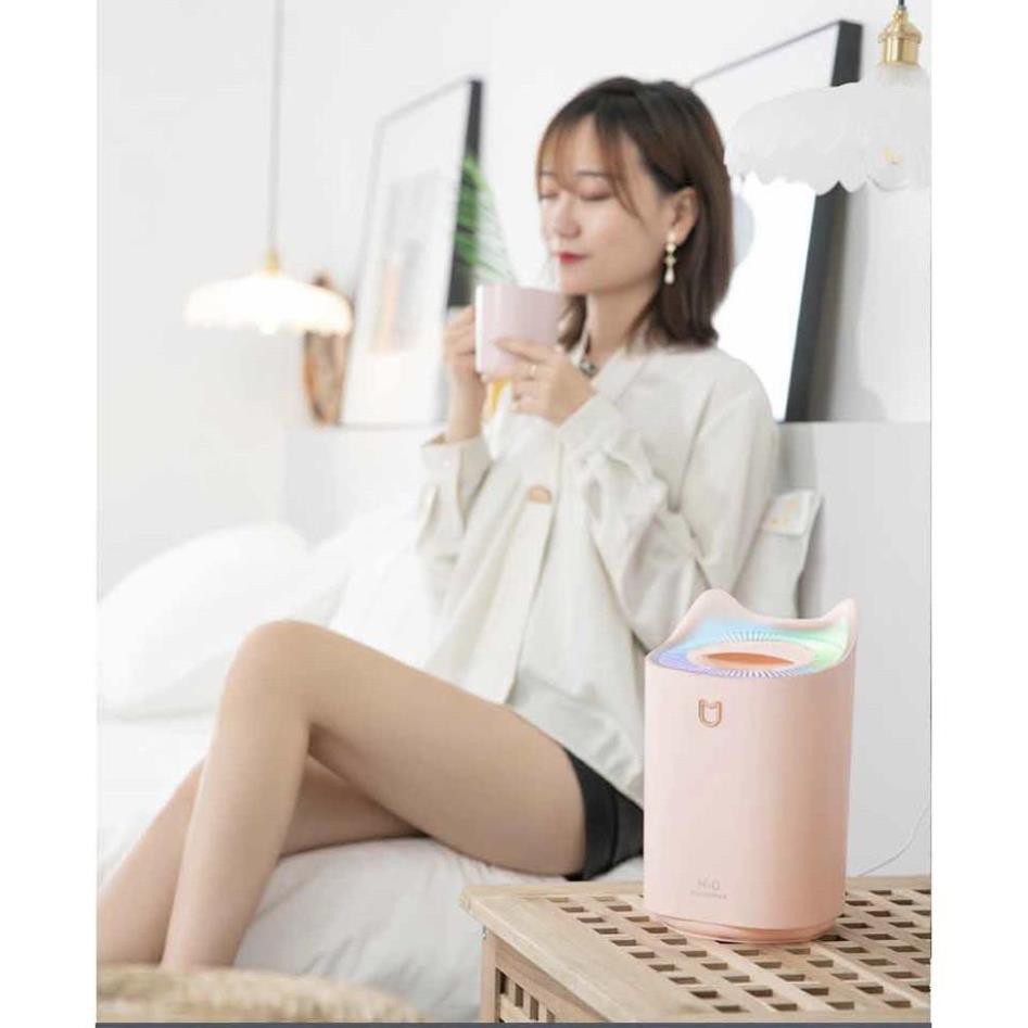 🎀Hàng Cao Cấp🎀MÁY PHUN SƯƠNG TẠO ẨM HUMIDIFIER  - BH 3 THÁNG🎀Máy Phun Sương Tạo Độ Ẩm Xông Tinh Dầu 3 LÍT