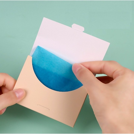 Giấy thấm dầu gói 50 tờ hàng nội địa Trung- GTD