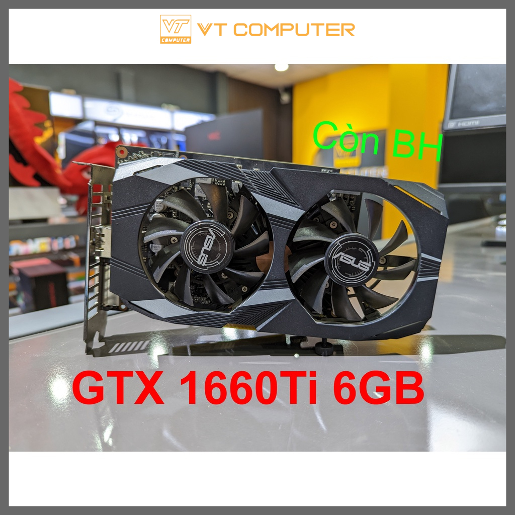 Card Màn Hình VGA GTX 1660Ti 6GB LIKE NEW / CÒN BH