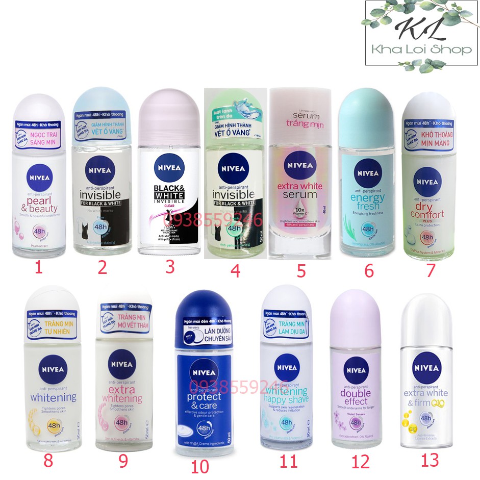 Lăn Khử Mùi Nivea Nữ 50ml