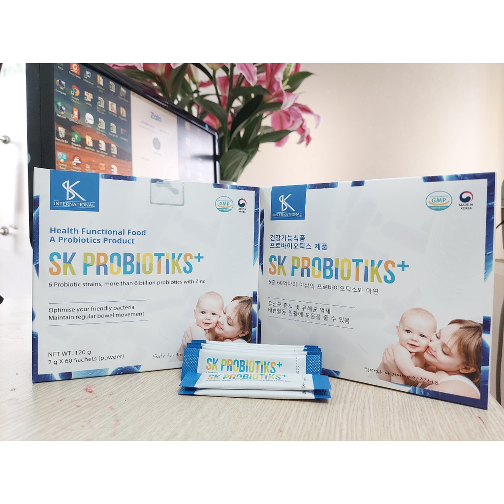 Men tiêu hóa gốc bào tử HÀN QUỐC: SK PROBIOTIKS+