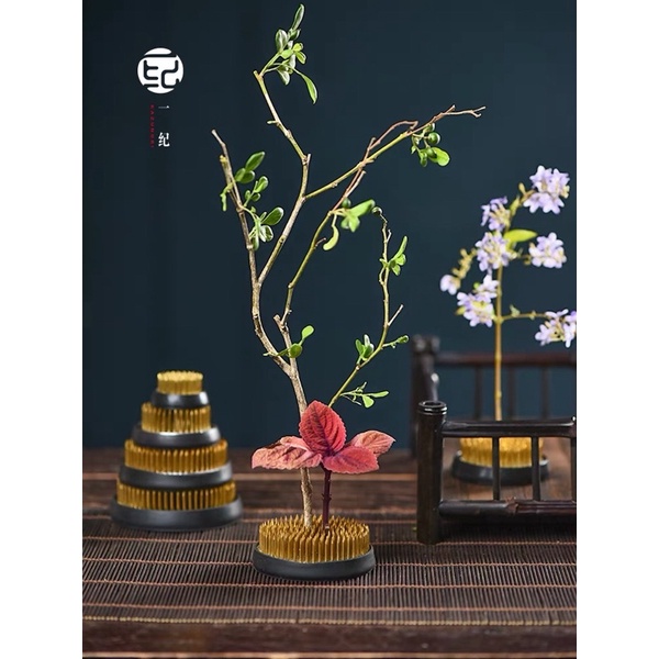 Phụ kiện đồng thau cắm hoa