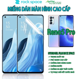Miếng dán PPF oppo reno 5 cao cấp rock space hydrogel trong suốt bảo vệ mắt, dán màn hình/ mặt lưng điện thoại reno5