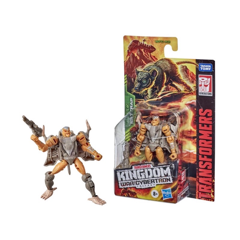 Mô hình nhân vật Transformers WFC Kingdom Core Class Rattrap