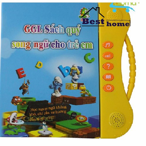 Sách Nói Điện Tử Song Ngữ Anh- Việt Giúp Trẻ Học Tốt Tiếng Anh