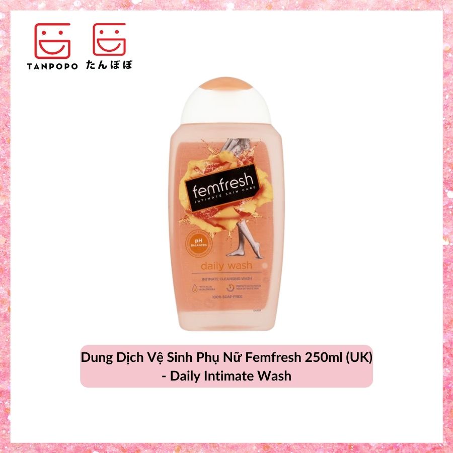 [Chính hãng] Dung Dịch Vệ Sinh Phụ Nữ Femfresh 250ml (UK) - Daily Intimate Wash